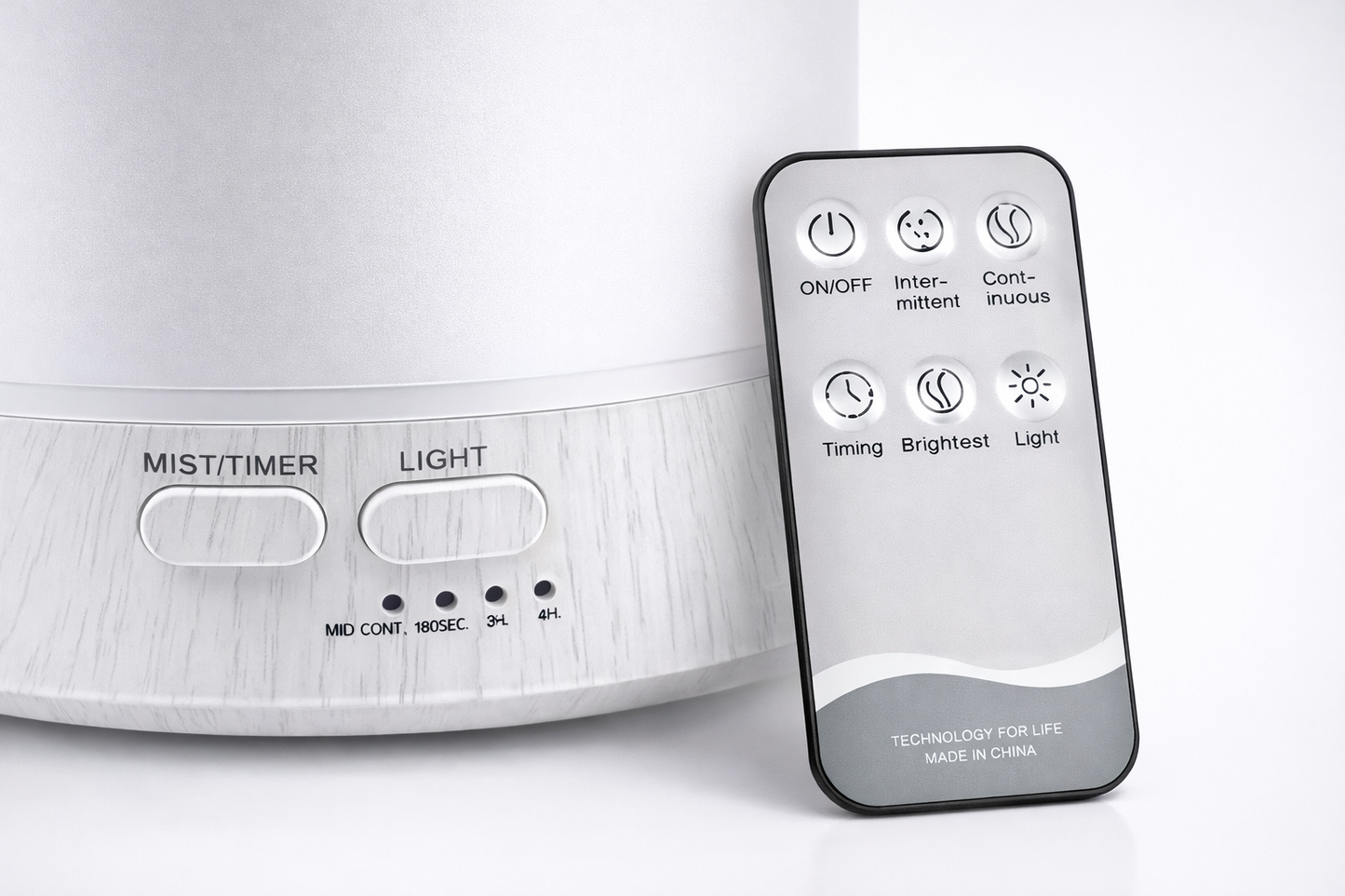 GlowHaus Ultrasonic Aroma Diffuser with Remote