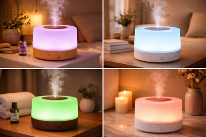 GlowHaus Ultrasonic Aroma Diffuser with Remote